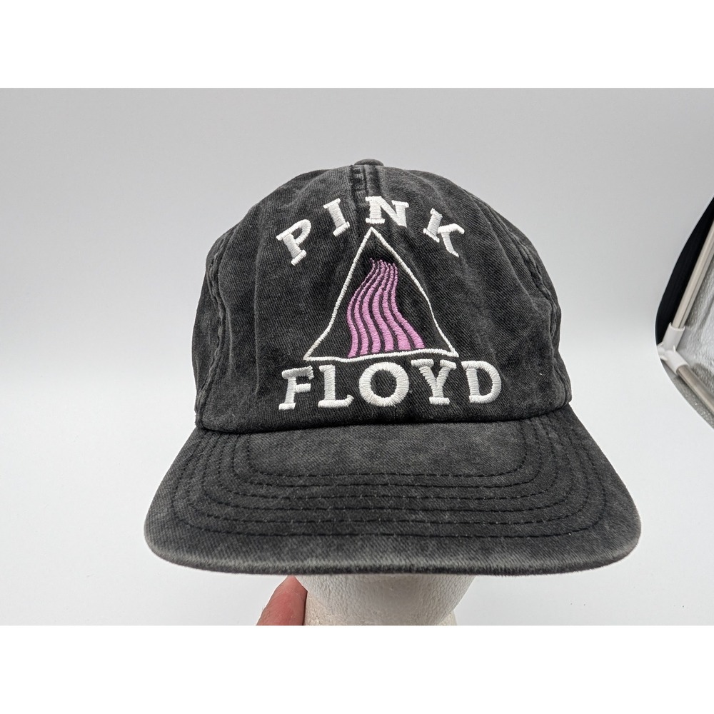 Pink Floyd Graphic Baseball Cap Faded Black Adjustable Snapback Hat OSFM